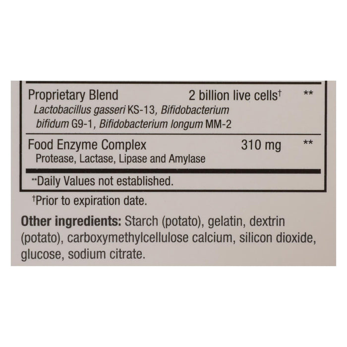 Kyolic Kyo-dophilus with Enzymes for Improved Digestion (60 Capsules)