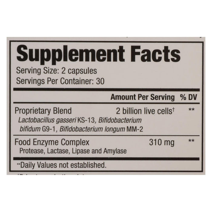 Kyolic Kyo-dophilus with Enzymes for Improved Digestion (60 Capsules)