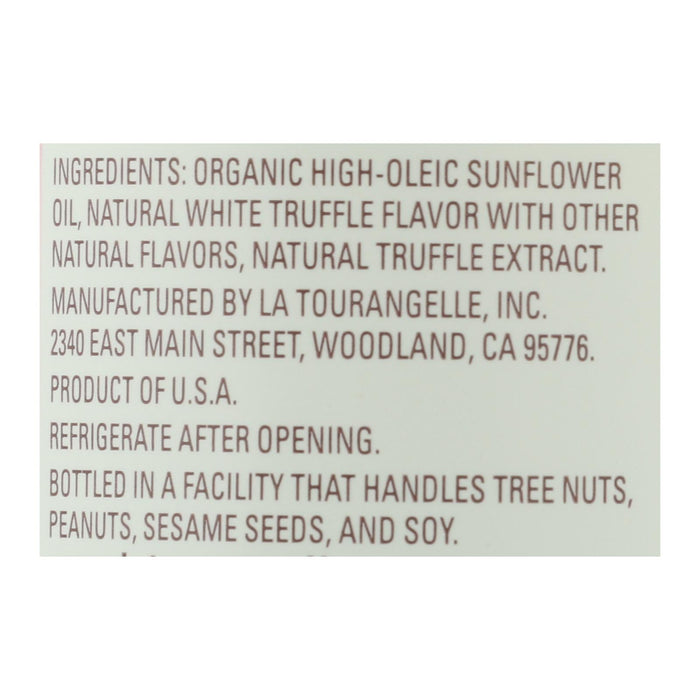 La Tourangelle White Truffle Oil (Pack of 6 - 8.45 Oz.)