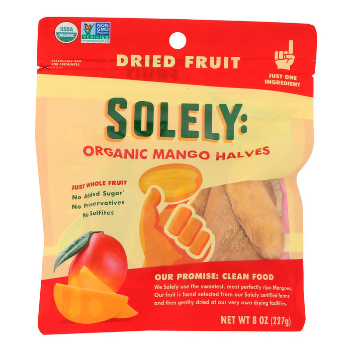 Organic Dried Mango Halves (Pack of 6 - 8 Oz. Bags)