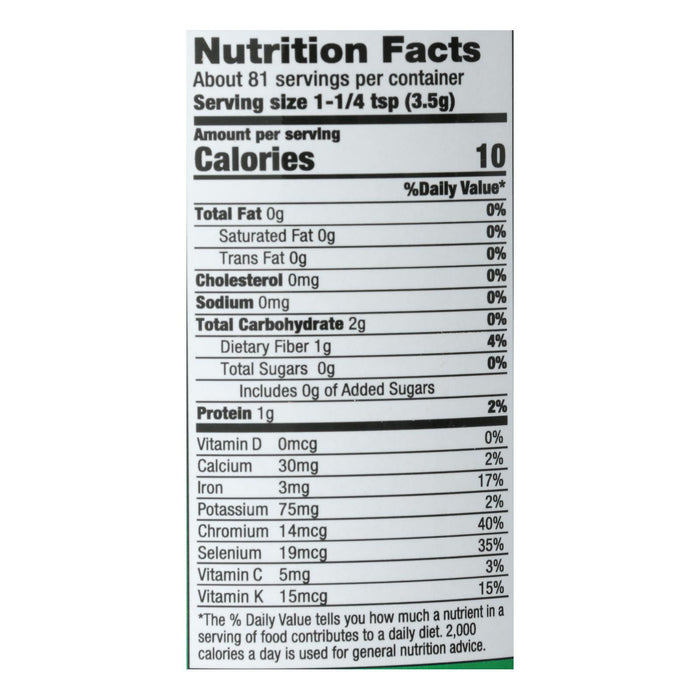 Pines International Premium Organic Alfalfa Powder