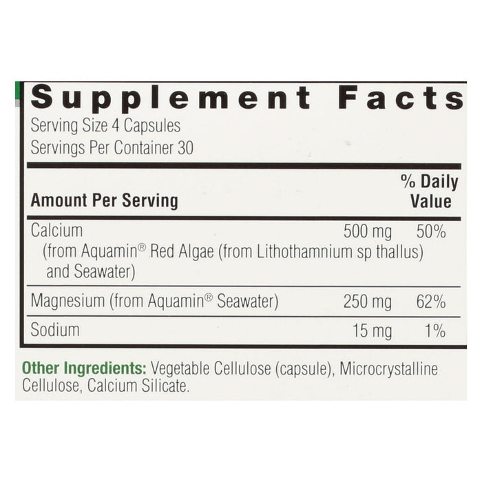 Nature's Answer Plant-Based Cal-Mag Supplement: Supports Bone Health (Pack of 1 - 120 Caps)