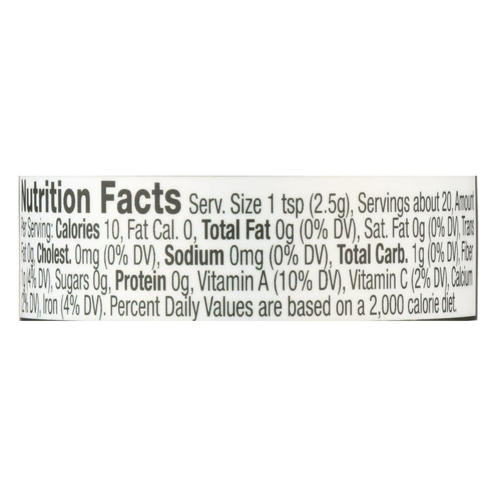 Frontier Herb - Organic  Tandorī Masala Seasoning, 1.8 Oz.