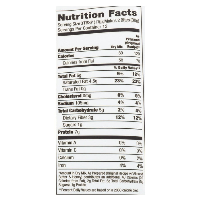 Creation Nation Cocoa Coconut Energy Bite Mix (Pack of 6 - 7.1 Oz.)