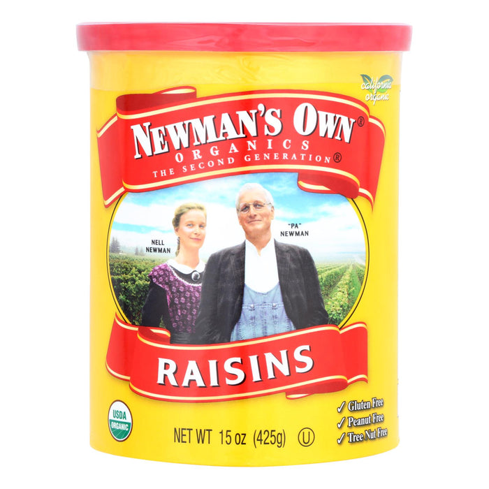 Newman's Own Organics Raisins - 12 Pack (15 Oz.)