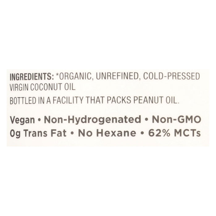 Nutiva Organic Superfood Virgin Unrefined Coconut Oil, 14 Oz (Pack of 6)