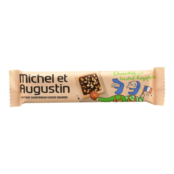 Michel Et Augustin's Chocolate Hazelnut Cookie Squares (Pack of 18 - 1.07 Oz.)