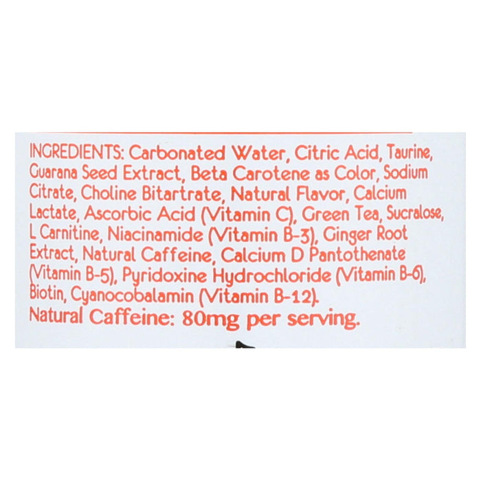 Aspire Healthy Energy Sparkling Mango Lemonade, 12 Oz. (Pack of 12)