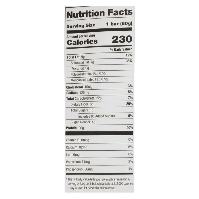 One's Protein Almond Bliss Bars, 60 Gram (Pack of 12)