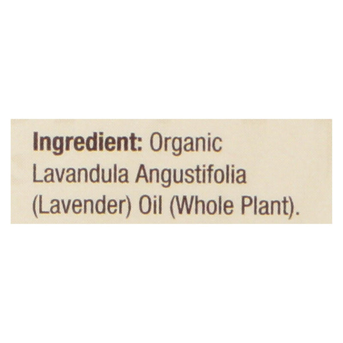 Nature's Answer Organic Lavender Essential Oil, 0.5 Oz. Bottle