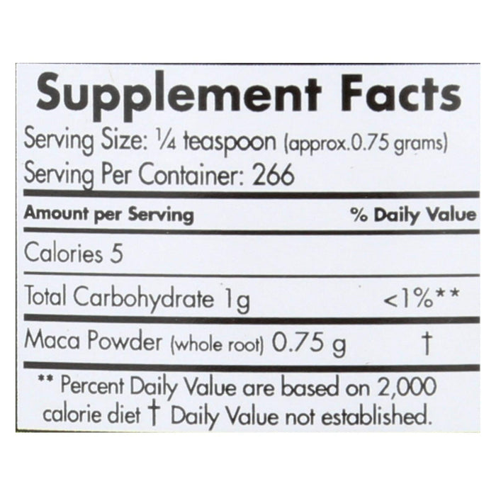 Maca Magic Powder - 7.1 Oz, Boosts Energy and Mood