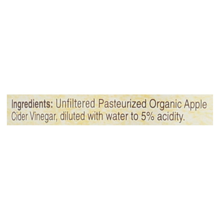 North Coast Organic Unfiltered Apple Cider Vinegar (32 Fl. Oz., Pack of 6)