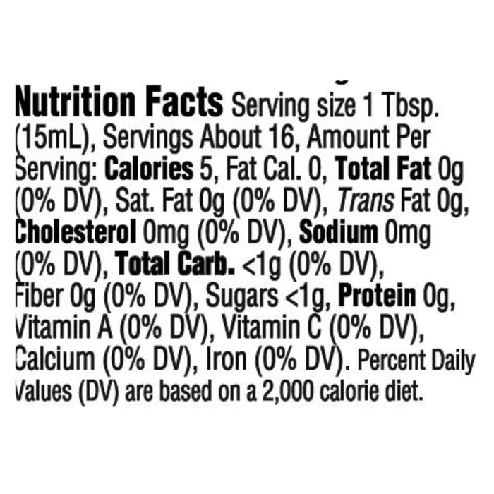 Organic Mediterranean White Wine Vinegar (6 - 8.45 Oz. Bottles)