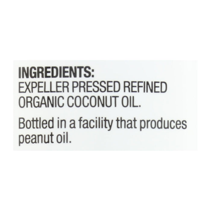 Spectrum Naturals Organic Refined Coconut Oil (12-pack, 14 Fl Oz each)