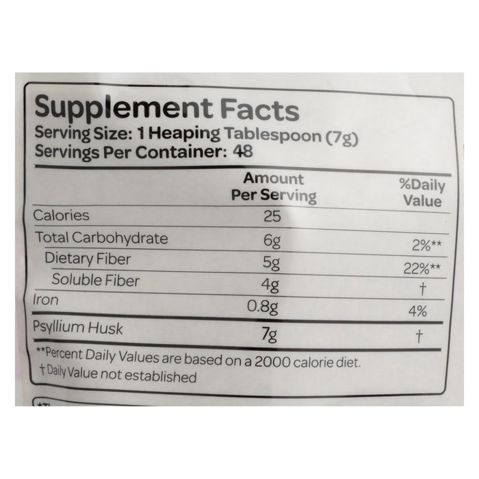 Health Plus Pure Psyllium Husk Supplement, 12 Oz.