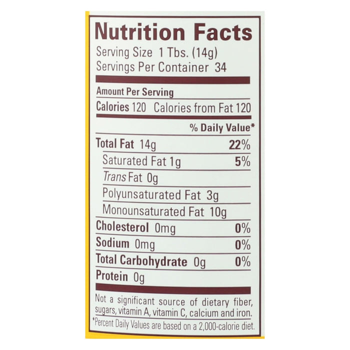 La Tourangelle Roasted Almond Oil, 6 x 500ml