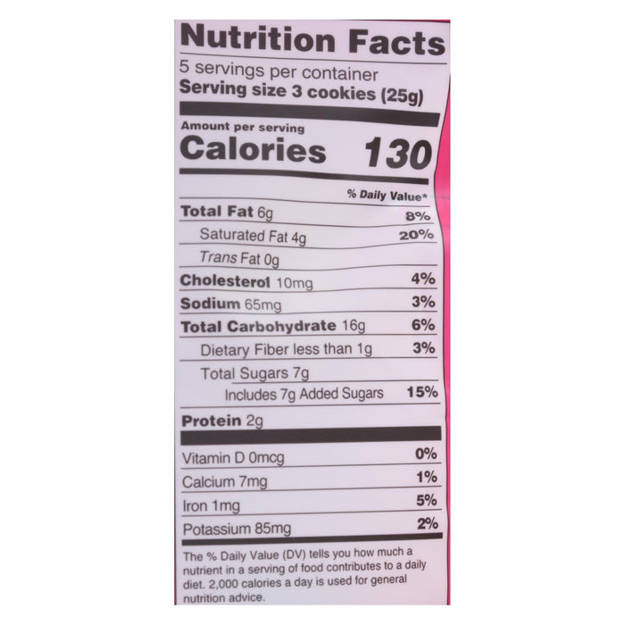 Michel Et Augustin Dark Chocolate Shortbread Cookies | Pack of 6 | 4.4 oz each