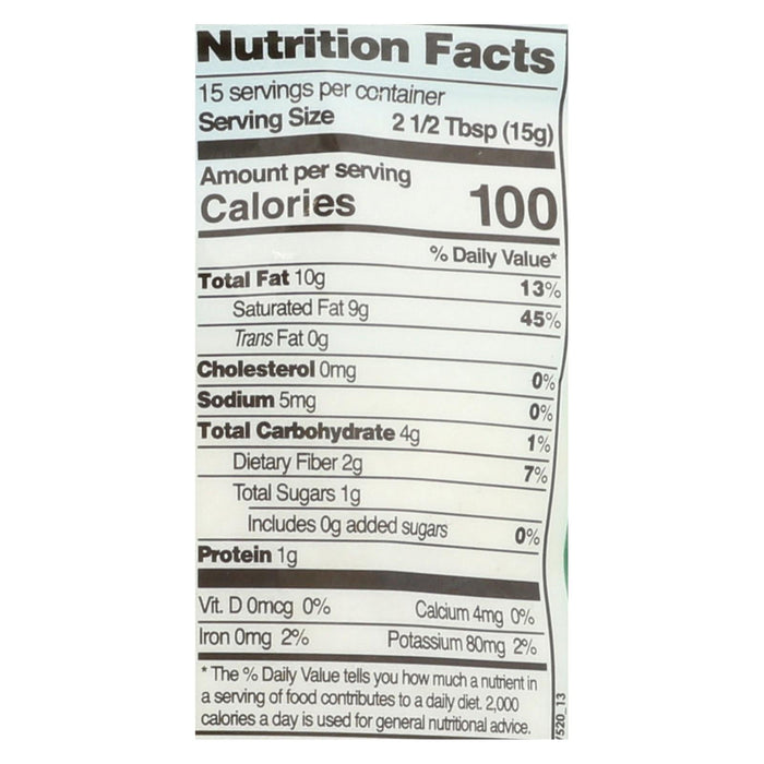 Let's Do Organics Shredded Coconut Unsweetened 8 Oz. (Pack of 12)