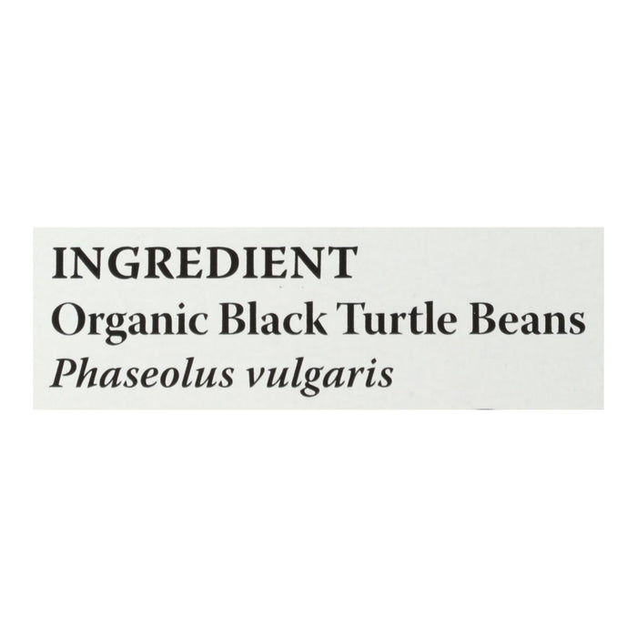 Organic Black Turtle Beans (12 Pack - 16 Oz. Each)