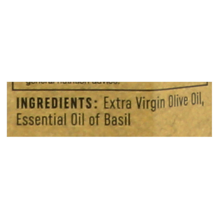 Lucini Italia Extra Virgin Tuscan Basil Olive Oil (Pack of 6 - 8.5 Fl Oz.)