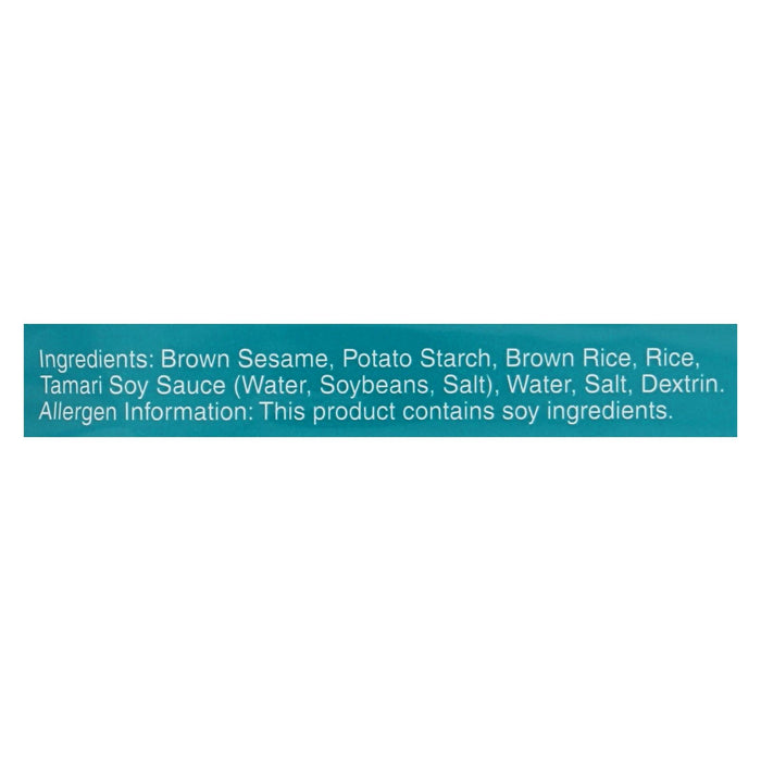 San-J Sesame 3.7 oz Brown Rice Crackers (Pack of 12)