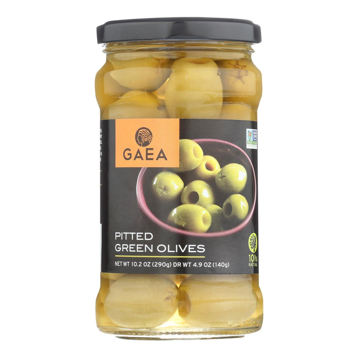Gaea Pitted Olives - 8-Pack, 4.9 Oz Each