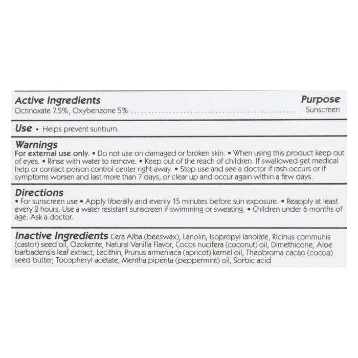 Mountain Ocean SPF15 Lip Trip Lip Balm, 0.165 Oz. (Pack of 12)