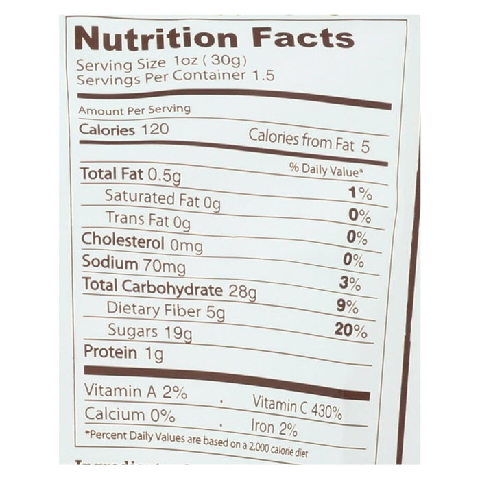 Natierra Organic Freeze-Dried Apples (12 Pack - 1.5 Oz)