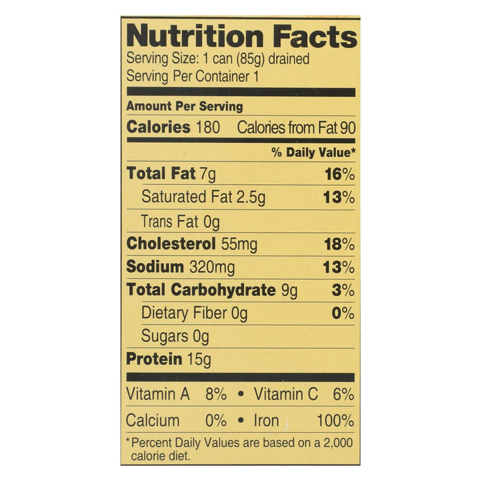 Reese Smoked Petite Oysters, 3.7 Oz. (Pack of 10)