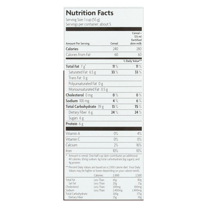 Nature's Path Organic Qi'a Superflakes: Cocoa Coconut Indulgence (Pack of 12)