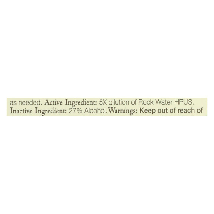 Bach Flower Remedies Rock Water Floral Essence - 0.7 Fl Oz