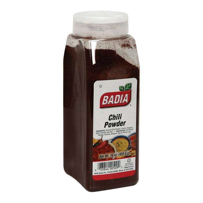 Badia Spices Chili Powder, 16 Oz. (Pack of 6)