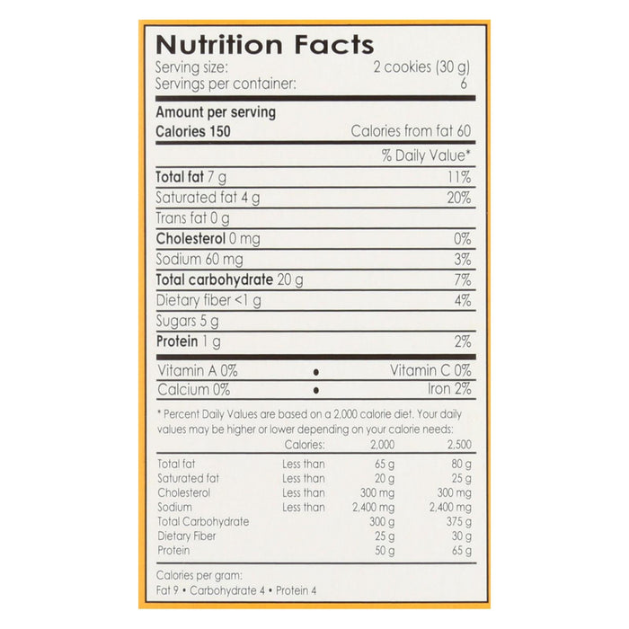 Andean Dream Gluten-Free Quinoa Coconut Cookies (Pack of 6 - 7 Oz.)