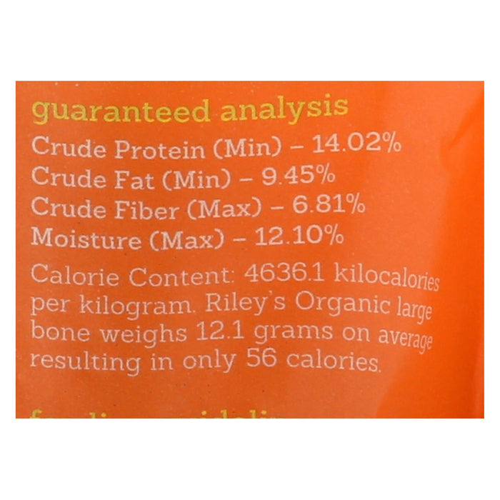 Riley's Organics Organic Apple Recipe Dog Treats (6-Pack, 5 Oz. Each)