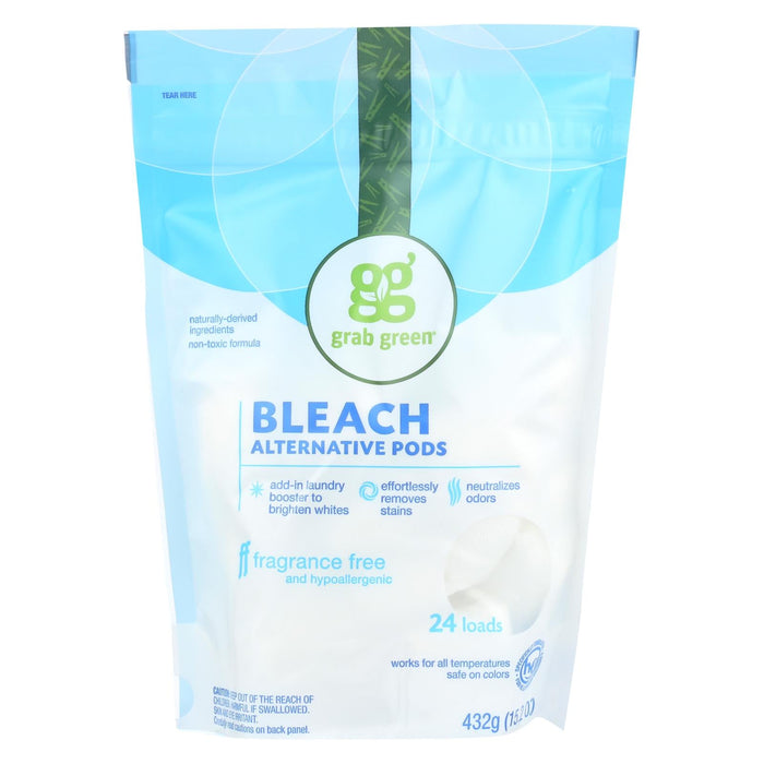 Grab Green - Alternative  Bleach  - Fragrance Free (Pack of 6) - 24 Count