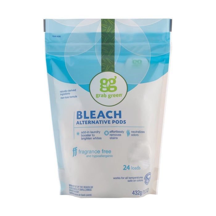 Grab Green - Alternative  Bleach  - Fragrance Free (Pack of 6) - 24 Count