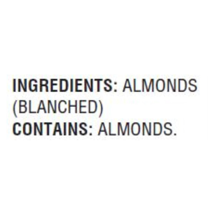 Woodstock Non-GMO Thick Cut Unsalted Almonds, 7.5 Oz (Pack of 8)