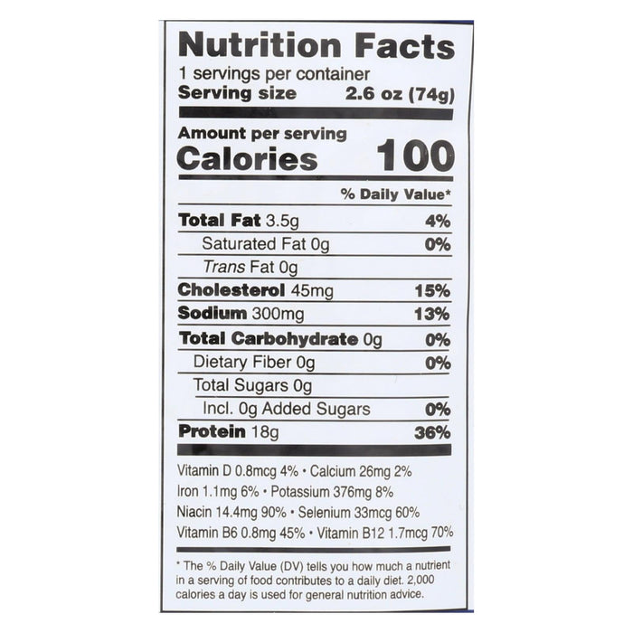 Safe Catch Tuna: Garlic Herb Flavor - 2.6 Oz. Pouch (Pack of 12)