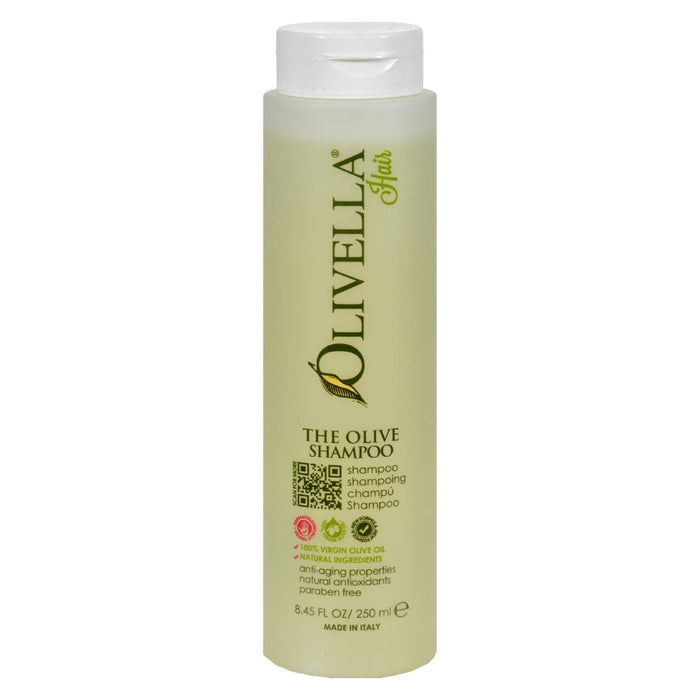 Olivella Natural Olive Strengthening Shampoo (Pack of 8.5 Fl Oz)