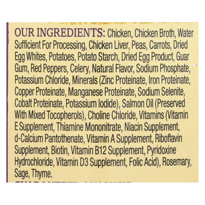 Wellness Pet Products Dog Food - Chicken With Peas And Carrots (Pack of 12) - 12.5 Oz.