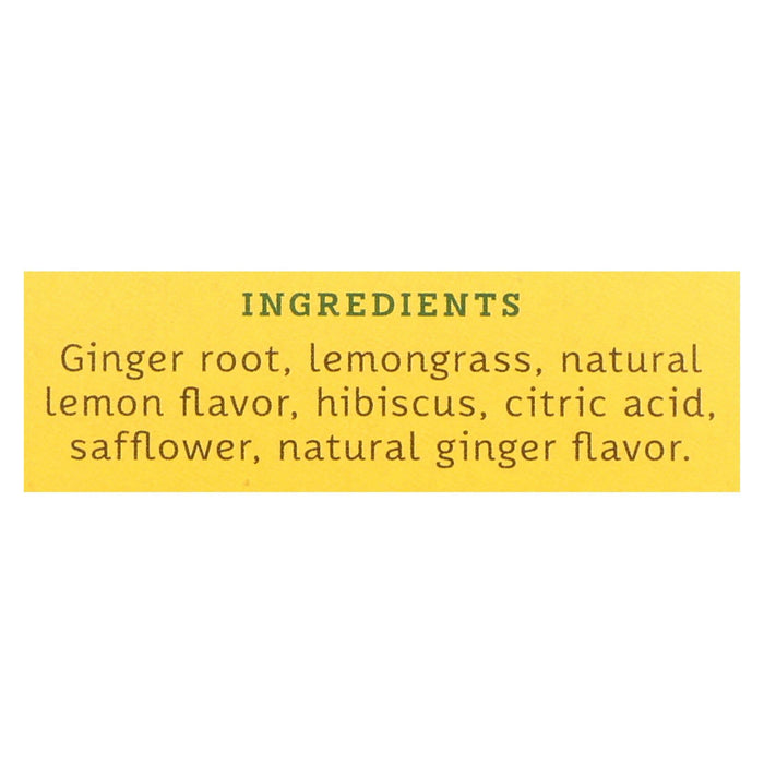 Stash Lemon Ginger Herbal Tea, 20 Tea Bags (Pack of 6)
