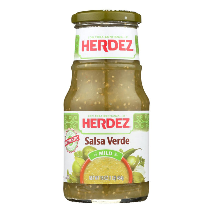 Herdez Salsa Verde, Mild,  16 Oz, Pack of 12