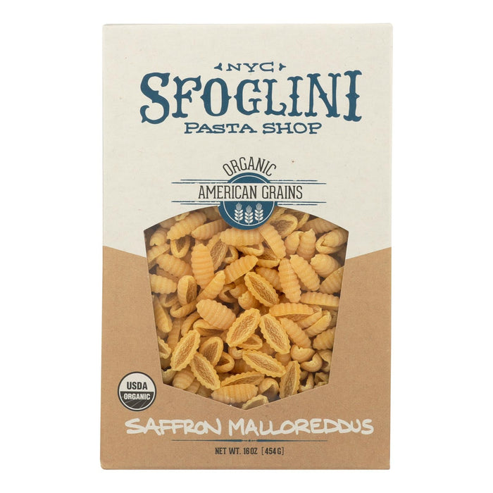 Sfoglini Organic Saffron Malloreddus Pasta  - Case Of 6 - 16 Oz