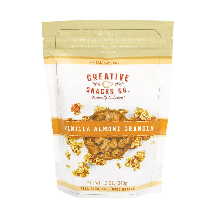 Creative Snacks Granola Vanilla Almond (Pack of 6 - 12 Oz.)