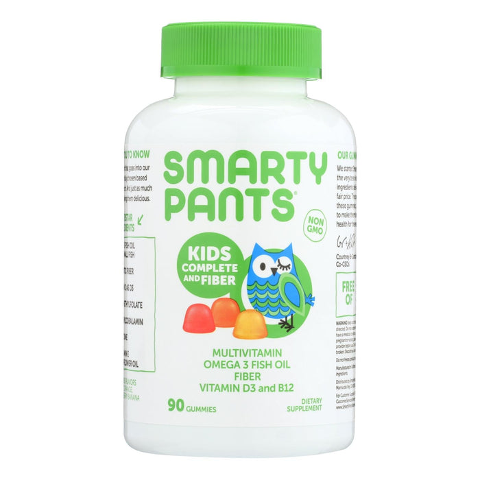 Smartypants Kids Fiber Multivitamin Gummies - Pack of 90