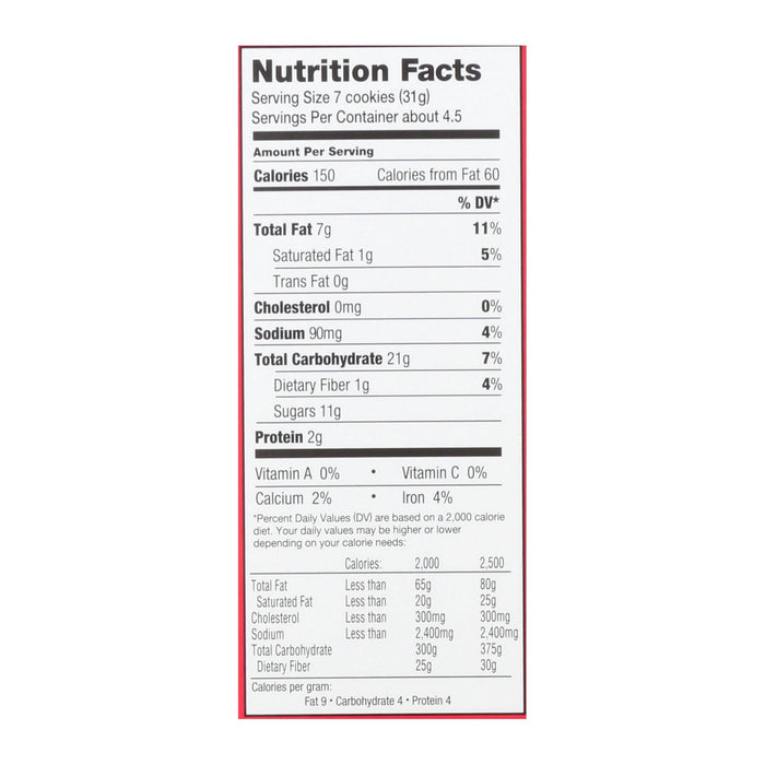 Homefree Gluten-Free Chocolate Chip Mini Cookies, 5 Oz. Pack of 6