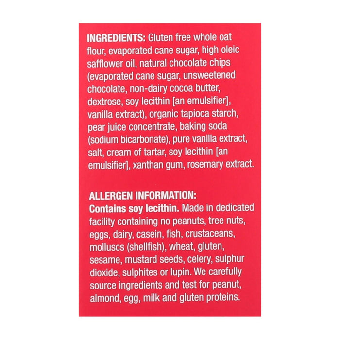 Homefree Gluten-Free Chocolate Chip Mini Cookies, 5 Oz. Pack of 6