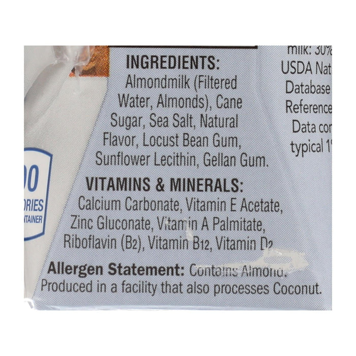 Silk Vanilla Almond Milk (Pack of 3, 8 Fl Oz)