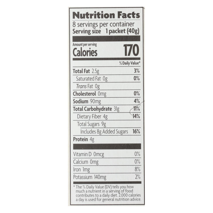 Nature's Path Organic Hot Oatmeal: Spiced Apple with Flax, 11.3 Oz (Pack of 6)