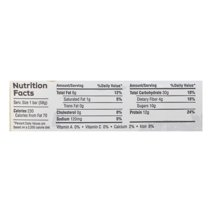 Gfb Nutrition Bars (Box of 12) - 2.05 Oz. Individual Packs